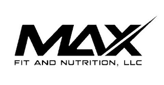 MAX FIT AND NUTRITION, LLC logo