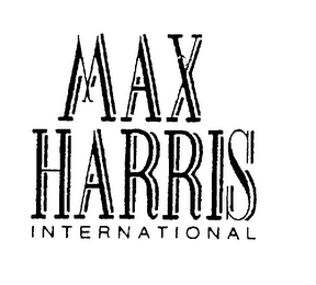 MAX HARRIS INTERNATIONAL logo