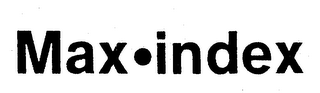 MAX-INDEX logo