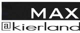 MAX @ KIERLAND logo