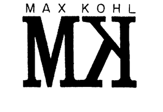 MAX KOHL MK logo