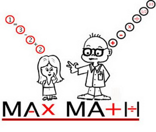 MAX MATH 1-3-2+2 + - X 1/2 03 logo