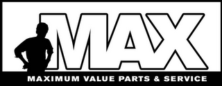 MAX MAXIMUM VALUE PARTS & SERVICE logo