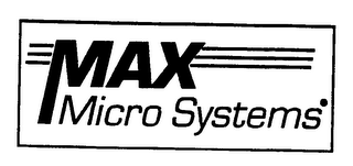MAX MICRO SYSTEMS logo