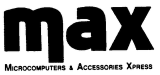 MAX MICROCOMPUTERS & ACCESSORIES XPRESS logo