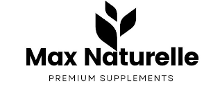 MAX NATURELLE PREMIUM SUPPLEMENTS logo