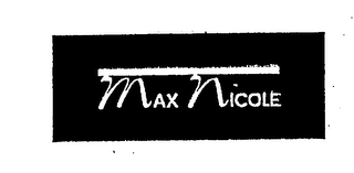 MAX NICOLE logo