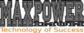 MAX POWER IMUM - TECHNOLOGY OF SUCCESS logo