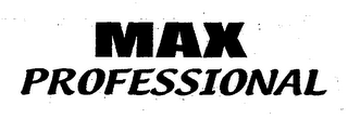 MAX PROFESSIONAL logo