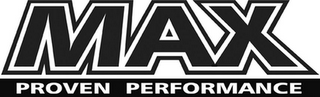 MAX PROVEN PERFORMANCE logo