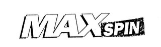 MAX SPIN logo