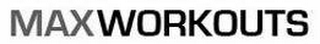 MAX WORKOUTS logo