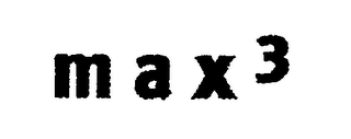 MAX3 logo
