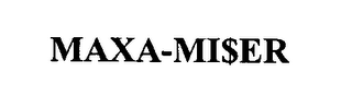 MAXA-MI$ER logo