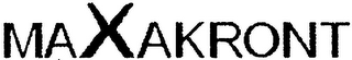 MAXAKRONT logo