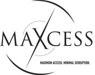 MAXCESS MAXIMUM ACCESS. MINIMAL DISRUPTION. logo