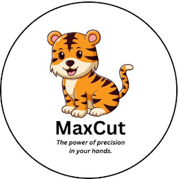 MAXCUT THE POWER OF PRECISION IN YOUR HANDS. logo