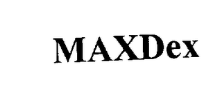 MAXDEX logo