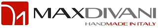 MAXDIVANI HANDMADE IN ITALY logo