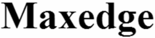 MAXEDGE logo