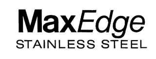 MAXEDGE STAINLESS STEEL logo
