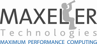 MAXELER TECHNOLOGIES MAXIMUM PERFORMANCE COMPUTING logo