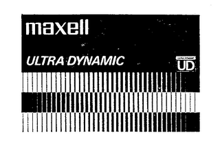 MAXELL ULTRA DYNAMIC UD logo