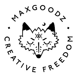 MAXGOODZ CREATIVE FREEDOM logo