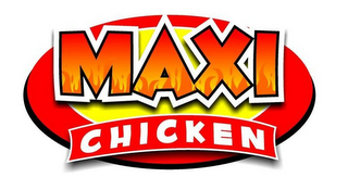 MAXI CHICKEN logo