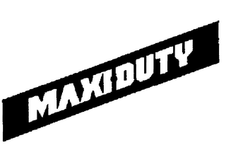 MAXI-DUTY logo