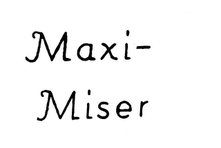 MAXI-MISER logo