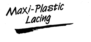 MAXI-PLASTIC LACING logo