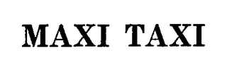 MAXI TAXI logo