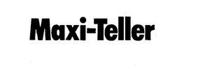 MAXI-TELLER logo