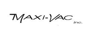 MAXI-VAC INC. logo