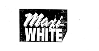 MAXI-WHITE logo