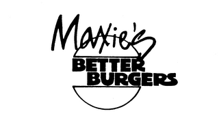 MAXIE'S BETTER BURGERS logo