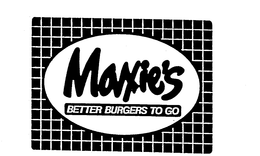 MAXIE'S BETTER BURGERS TO GO logo