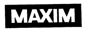 MAXIM logo