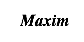 MAXIM logo