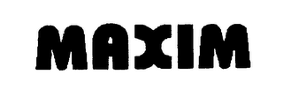 MAXIM logo