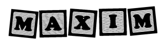 MAXIM logo