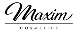 MAXIM COSMETICS logo