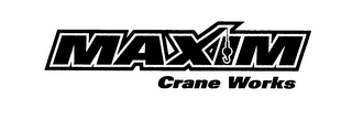 MAXIM CRANE WORKS logo