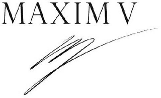 MAXIM V logo