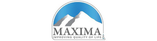 MAXIMA IMPROVING QUALITY OF LIFE logo