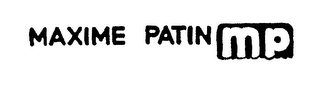 MAXIME PATIN MP logo