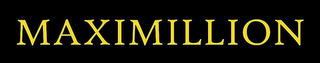 MAXIMILLION MAXIMILIAN logo