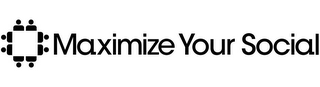 MAXIMIZE YOUR SOCIAL logo