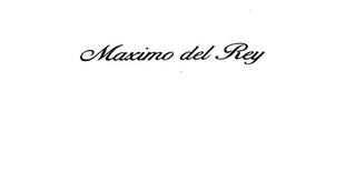MAXIMO DEL REY logo